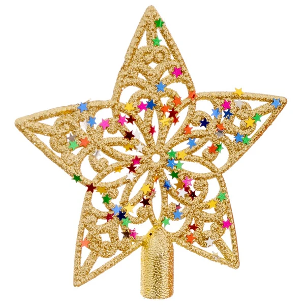 Ponteira para árvore de Natal Estrela 11x15 - cores sortidas