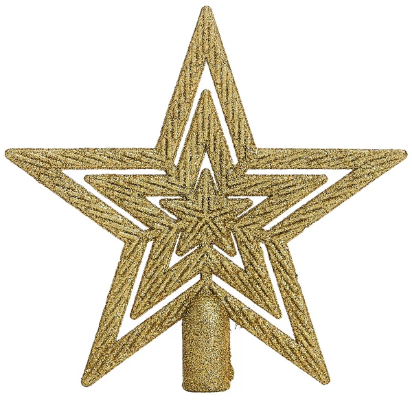 Ponteira para árvore de Natal Estrela 15 cm - cores sortidas
