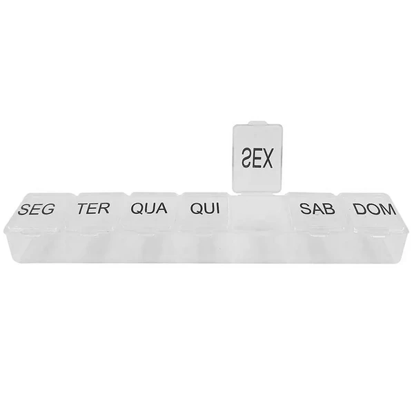 Porta comprimidos semanal 7 dias