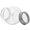 Porta condimentos de vidro com visor de acrílico na tampa Lyor 200 ml
