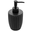 Porta sabonete líquido de cerâmica Canelatta preto Lyor 330 ml