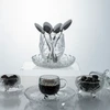 Porta talheres de cristal Prima Lyor 10,5x13
