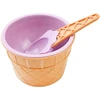 Pote com colher Casquinha de Sorvete 200 ml