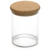 Pote de vidro borossilicato com tampa de rolha Essência Lyor 850 ml