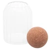 Pote de vidro com tampa Esfera de Rolha Classic Lyor 550 ml