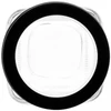 Pote de vidro com visor de acrílico na tampa Gastro preto Lyor 300 ml
