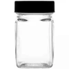 Pote de vidro com visor de acrílico na tampa Gastro preto Lyor 300 ml