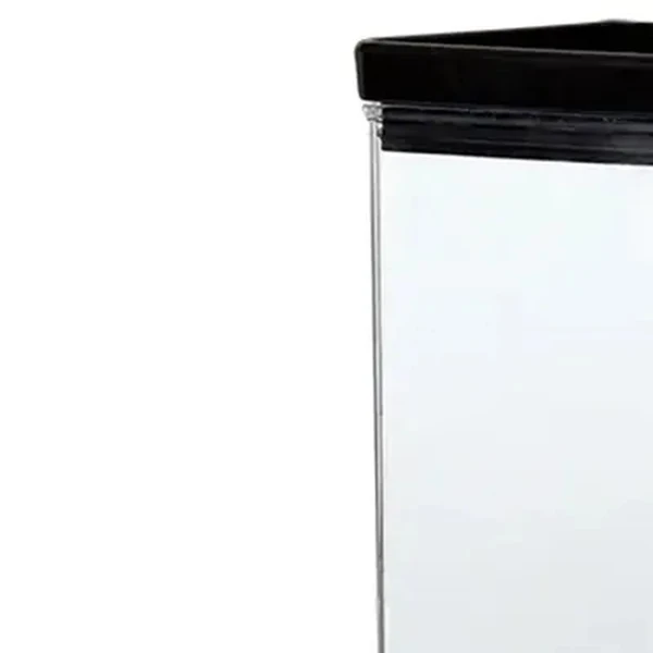 Pote hermético Lumini Black quadrado Paramount 2.200 ml