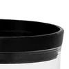 Pote hermético Lumini Black redondo Paramount 480 ml