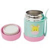 Pote térmico com colher Animal Fun Girafa Buba 320 ml