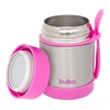 Pote térmico com colher rosa Buba 320 ml