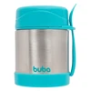 Pote térmico com talher azul Buba 320 ml