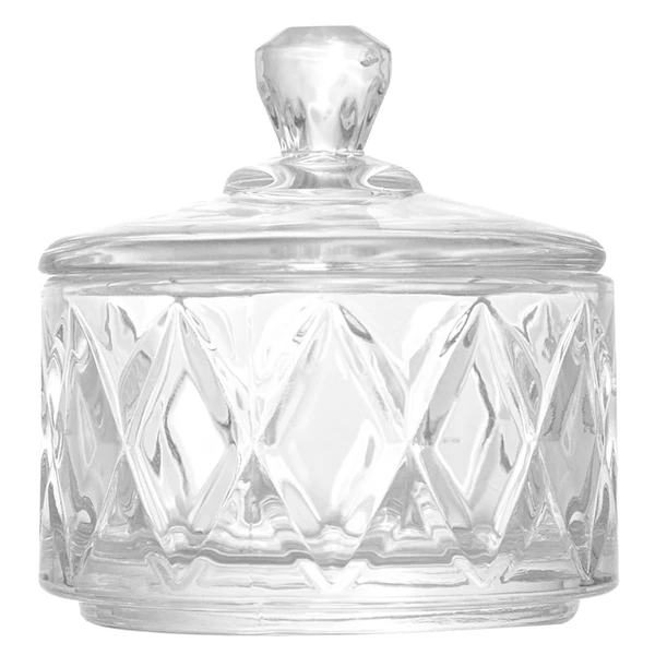 Potiche de cristal Deli Diamond Lyor 6,5x6,5x7