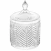 Potiche de cristal texturizado Lyor 10x15,5