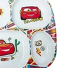 Prato infantil com divisórias Carros Disney 24,6x21,8x2,4