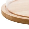 Prato para queijo com cúpula 18,5x18,5x8
