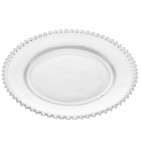 Prato raso de cristal Pearl Wolff 28 cm