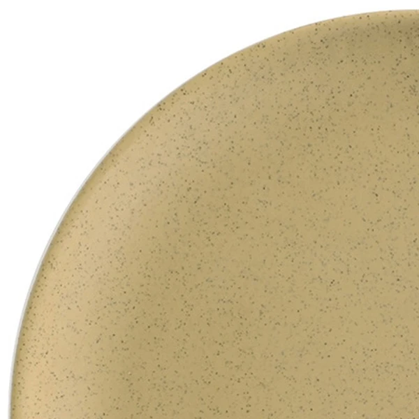 Prato raso em cerâmica Coup Organic Sand Alleanza 29 cm