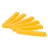 Prendedor para embalagem aberta em formato de batata frita French Fries Lyor 6 unidades