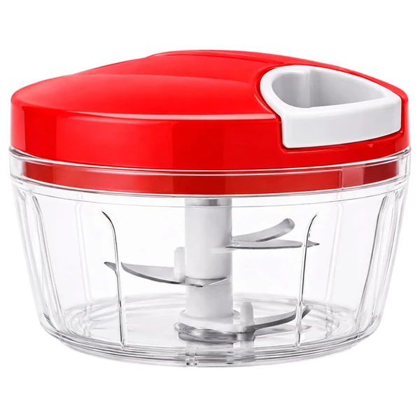 Processador de alimentos manual com 3 lâminas 500 ml