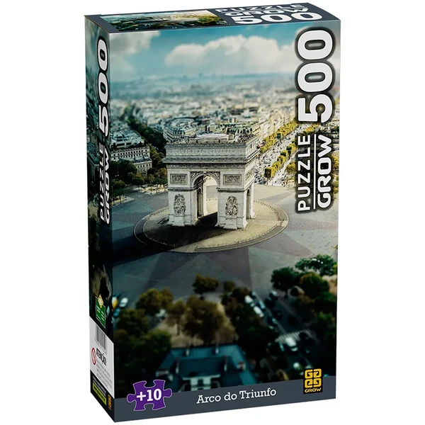 Quebra-cabeça Arco do Triunfo Grow 500 peças