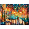 Quebra-cabeça Leonid Afremov - Som da Chuva Toyster 1000 peças