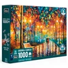 Quebra-cabeça Leonid Afremov - Som da Chuva Toyster 1000 peças