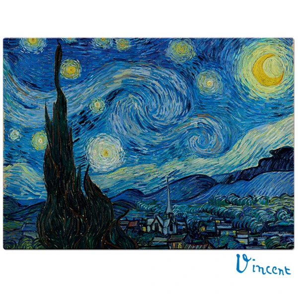 Quebra-cabeça Vincent Van Gogh - A Noite Estrelada Toyster 1000 peças