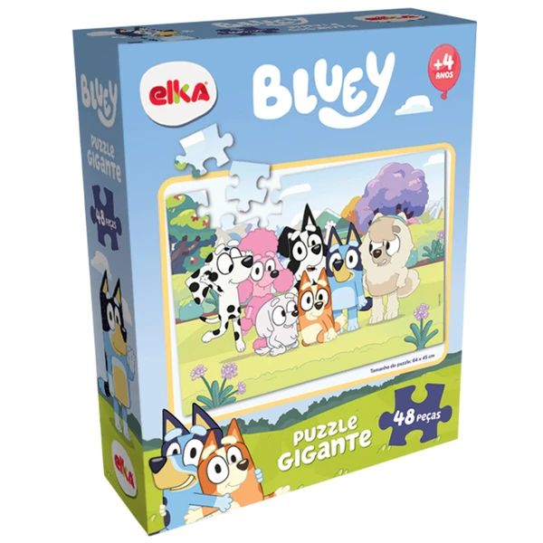 Quebra-cabeça gigante Bluey 48 peças