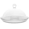 Queijeira de cristal com tampa Pearl Wolff 20x12
