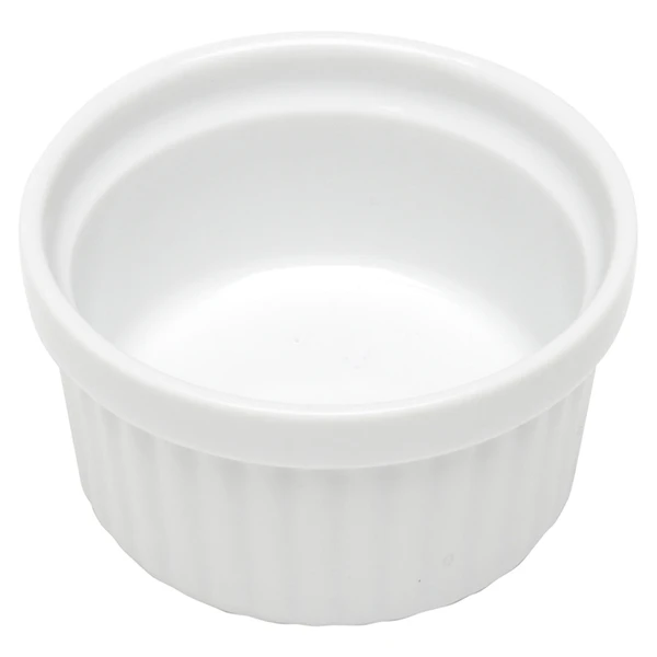 Ramequim de porcelana branca Classic Lyor 6x4