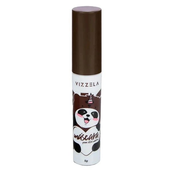 Rímel Big No Panda Brown volume e curvatura Vizzela - marrom
