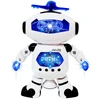 Robô dançante Robô Dancing com luz, som e giro 360°