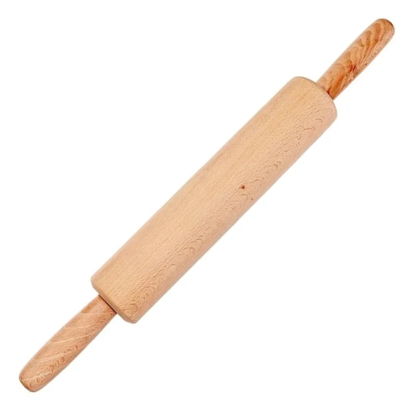 Rolo de madeira para abrir massa 42 cm