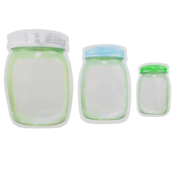Saco hermético zip lock 3 peças