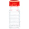 Saleiro de vidro com tampa vermelha Lyor 80 ml