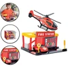 Sede do Corpo de Bombeiros Fire Station Helicopter