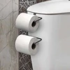 Suporte duplo de papel higiênico para caixa acoplada