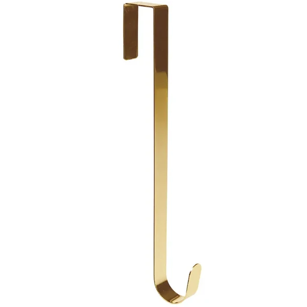 Suporte para guirlanda em metal champanhe dourado Grillo 32 cm