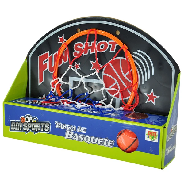 Tabela de Basquete infantil com bola 34x25