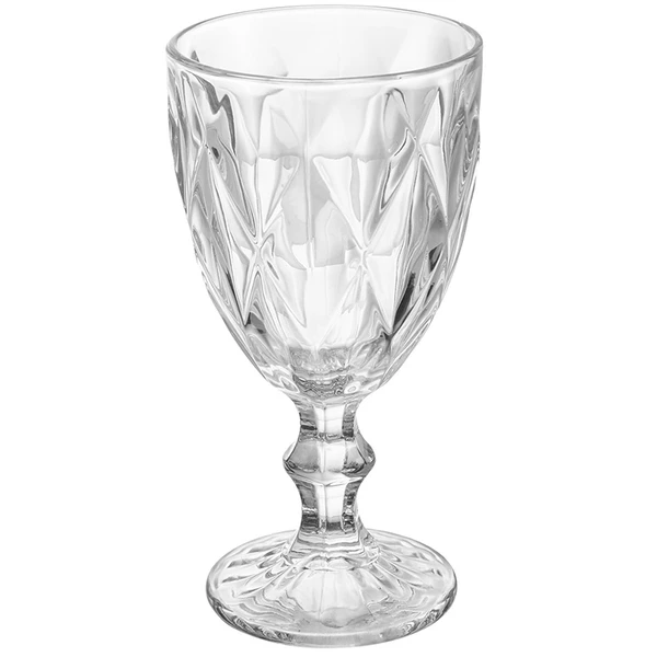 Taça de vidro para água e suco Diamond Lyor 320 ml