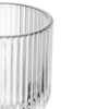 Taça de vidro para licor em vidro canelado Lines Lyor 75 ml