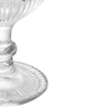 Taça de vidro para licor em vidro canelado Lines Lyor 75 ml