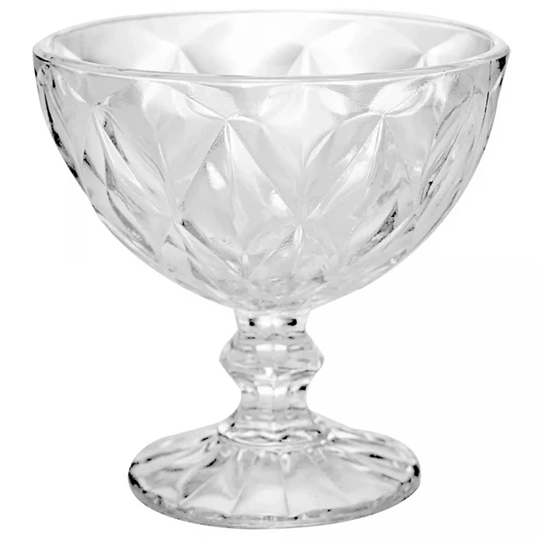 Taça de vidro para sobremesa Diamond Lyor 250 ml