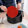 Tapete de silicone para fritadeira Air Fryer redondo 20 cm