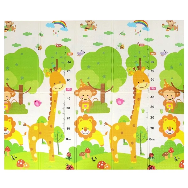 Tapete infantil dobrável dupla face 148-150x197-200x0,6