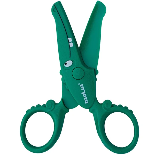 Tesoura de plástico que não corta cabelo Animal Planet Molin