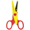 Tesoura escolar para picotar com corte zig zag 13,5 cm