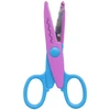 Tesoura escolar para picotar com corte zig zag 13,5 cm