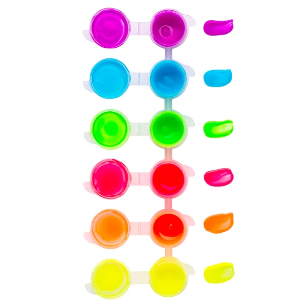 Tinta guache escolar 6 cores Leo&amp;Leo 3,68 ml